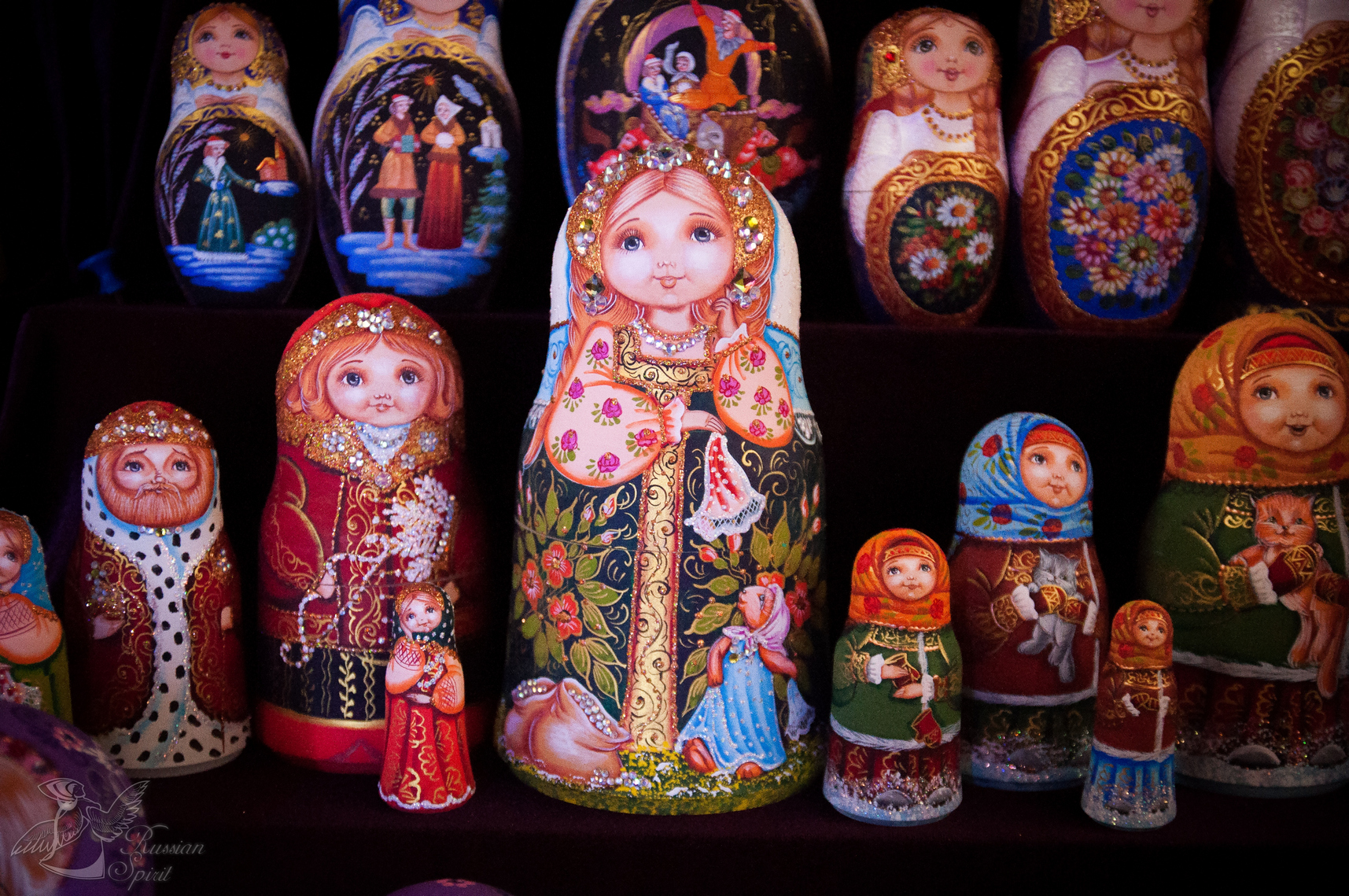 Matreshka, wooden doll