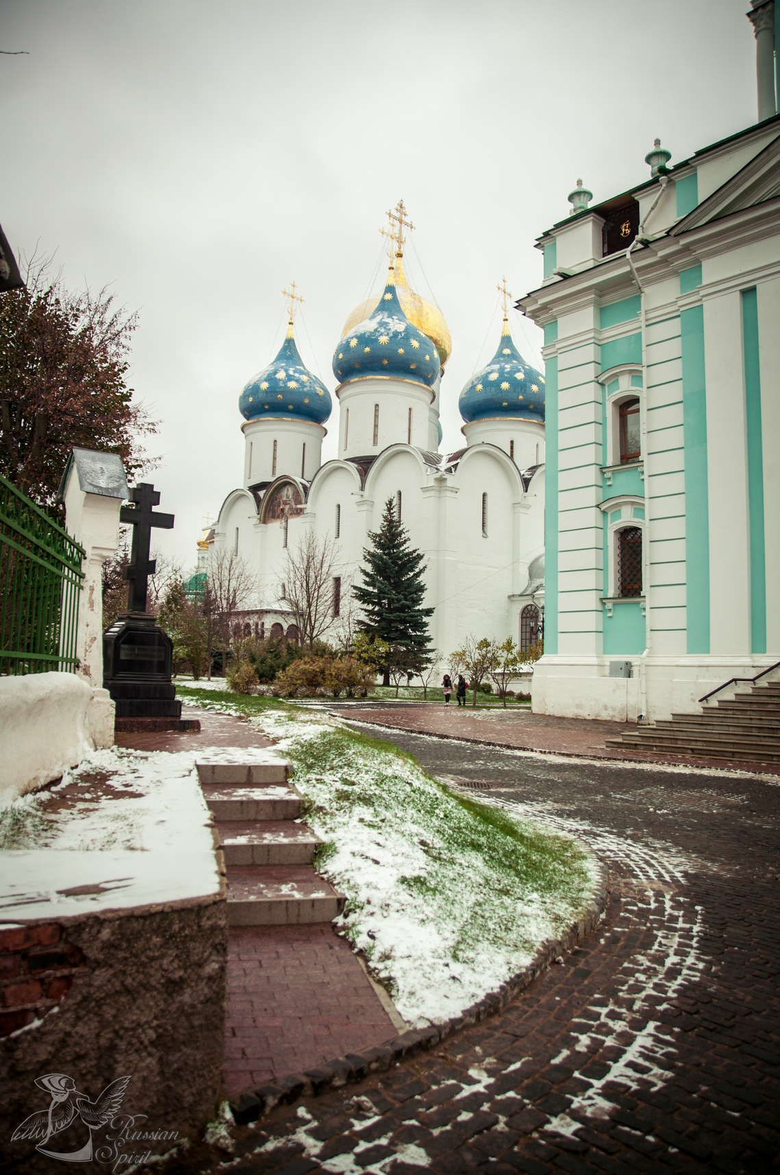 The Dormition cathedral of Trinity St-Sergius Lavra